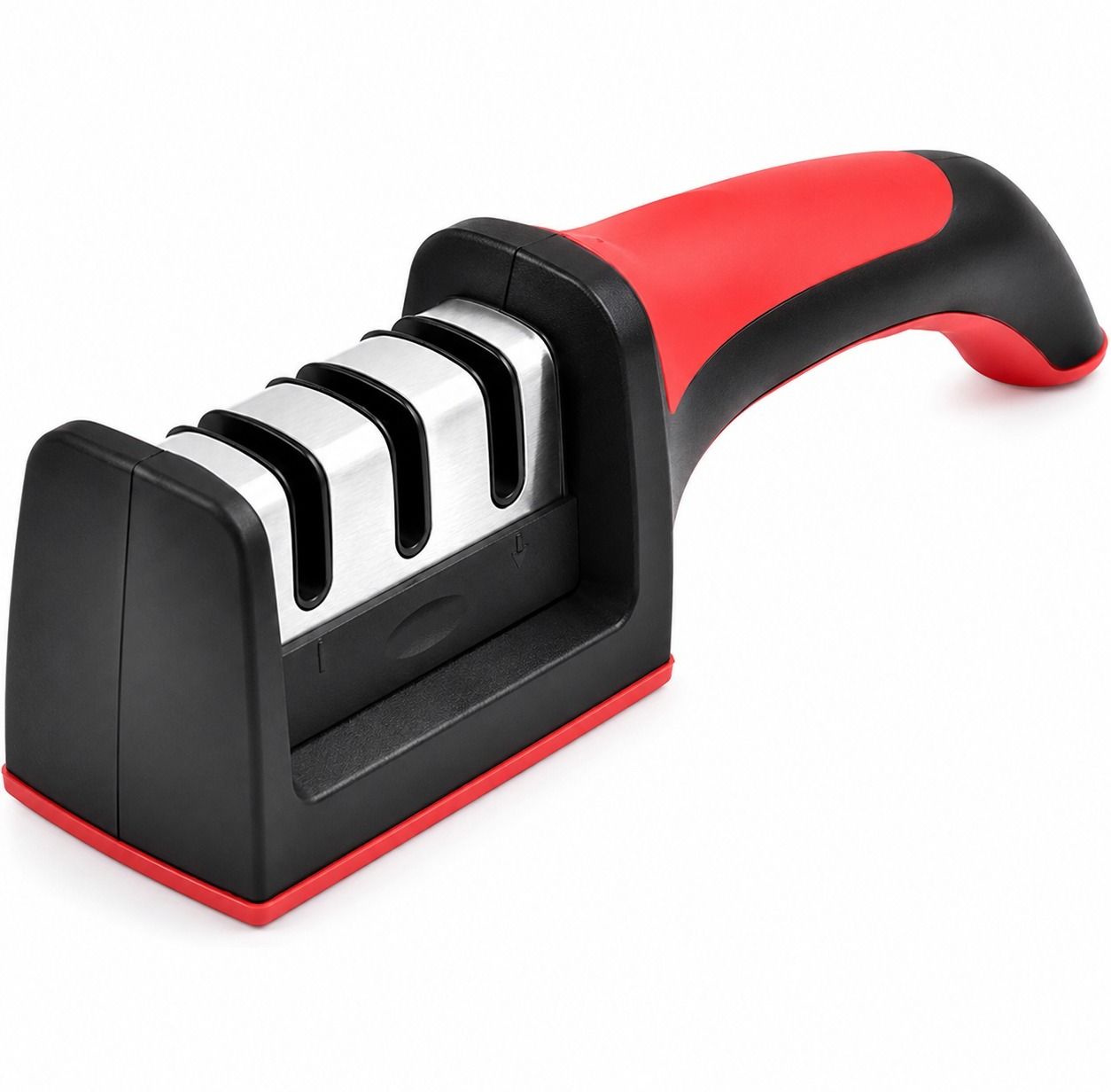 Manual Knife Sharpener | Stainless Steel Blade for Kitchen Knife Sharpening Steel-image-7