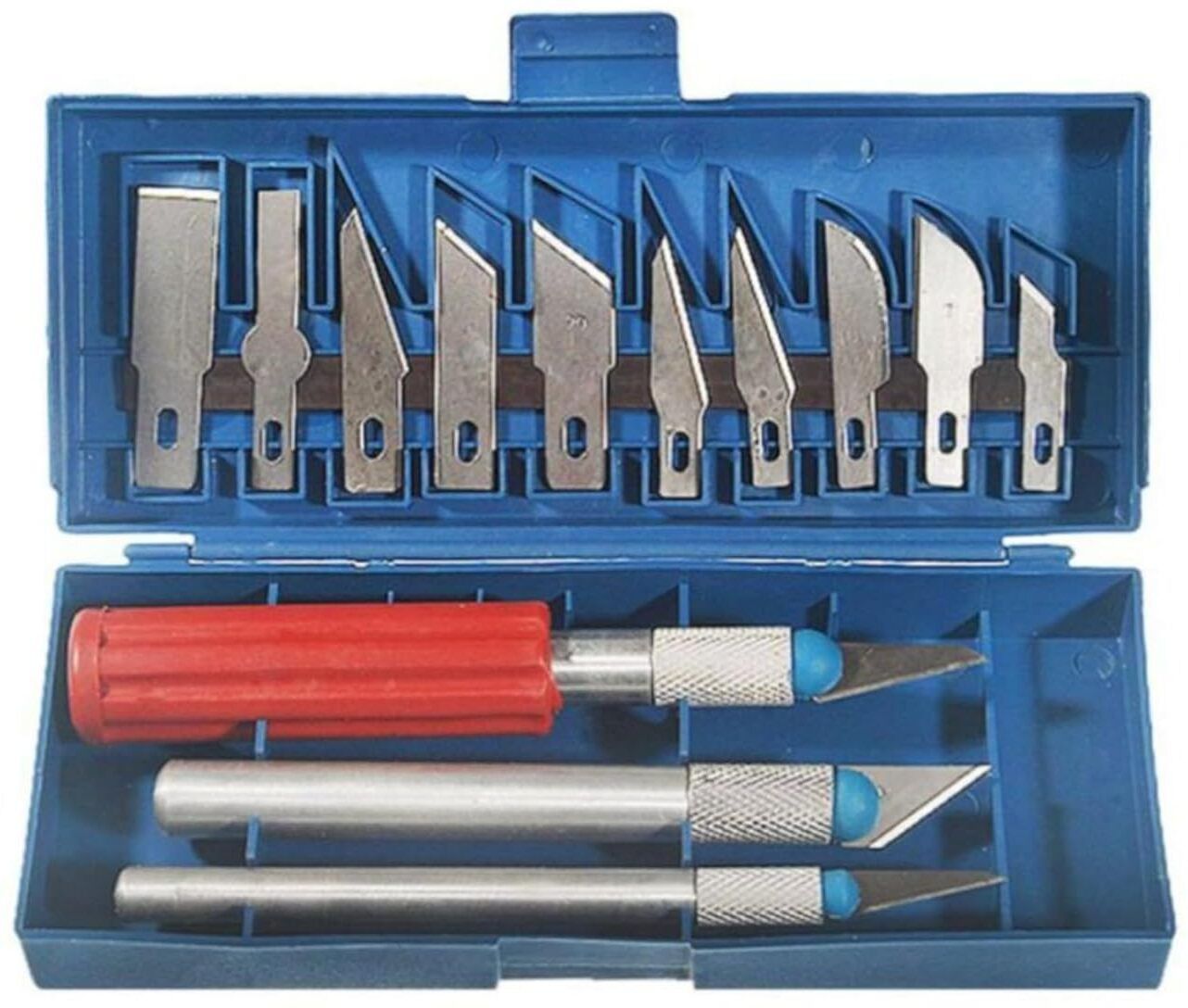 BANISTROKES 13PCS Multi-function Hobby Knife Crafts Carving Cutter Set Knife