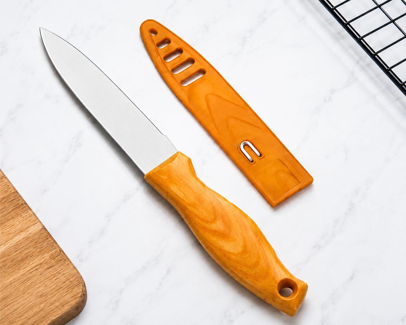 YUVAA TRENDZ SafeCut Vegetable Knife with Cover Blade-picture-34