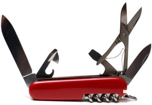 ASTOUND 11 in 1 Stainless Steel Multifunction Tool-Red Multi Tool, Knife, Pocket Knife, Survival Knife-image-9