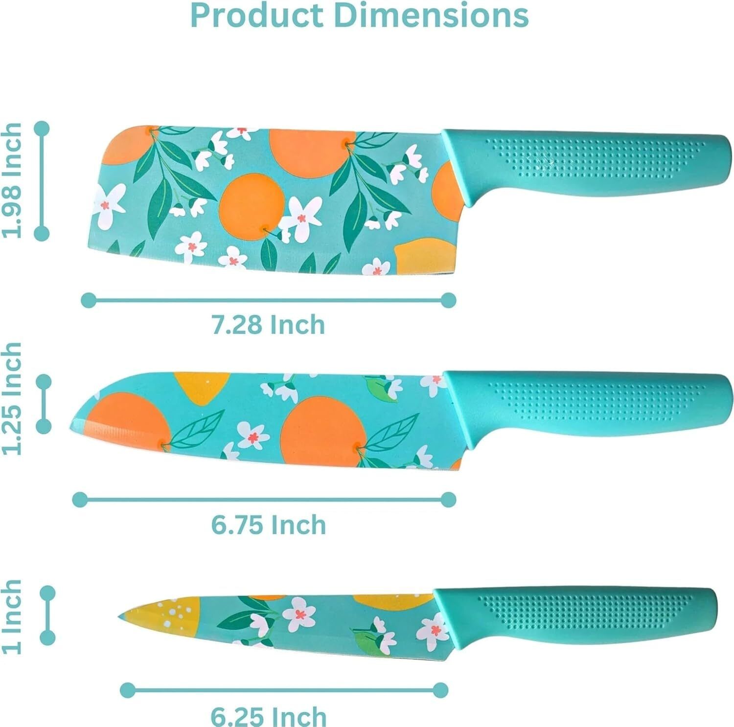 Mk impex Floral Kitchen Knife Set Knife-image-10