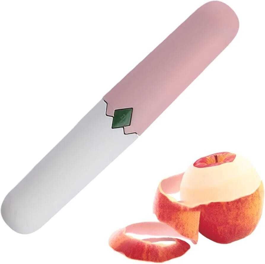 GJS Enterprise 2 in 1 Portable Knife with Peeler for Kitchen Use, Travelling Stainless Steel Knife