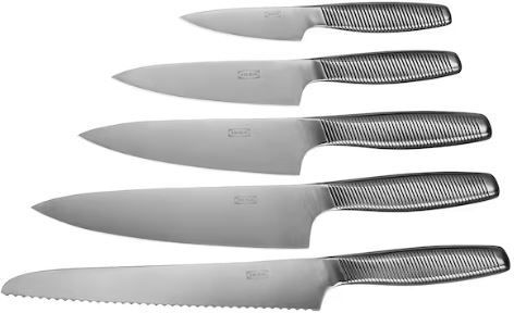UPPFYLLD IKEA 365+ 5-piece knife set, stainless steel Knife