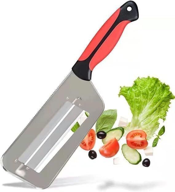 LIVORA 2-Blade Double Layer Vegetable Slicer Stainless Steel Cabbage Cutter Knife-image-29