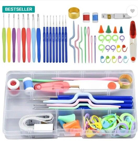 j & f Crochet Needle set Knitting Pin 52 Pcs Knitting Pin-picture-31