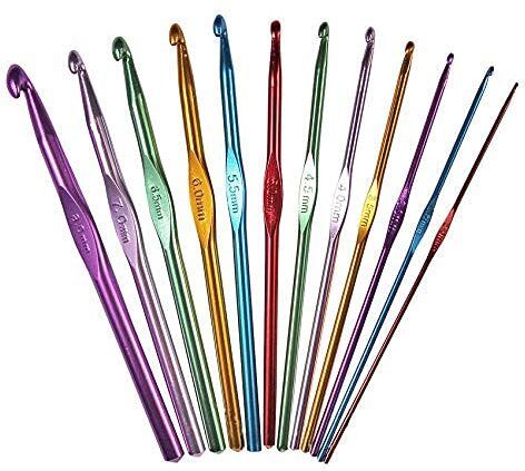 gemsy Crochet Hook Needle pack of 8 Knitting Pin-picture-39