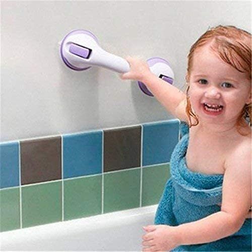 Vacuum Suction Cup Handrail Wall Mounted Sucker Grip Bar for Elderly Straight Bathtub Safety Rail-image-16