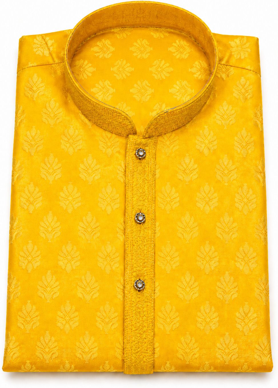 usman apparels Embroidered Jacquard Straight Kurta for Men-picture-48