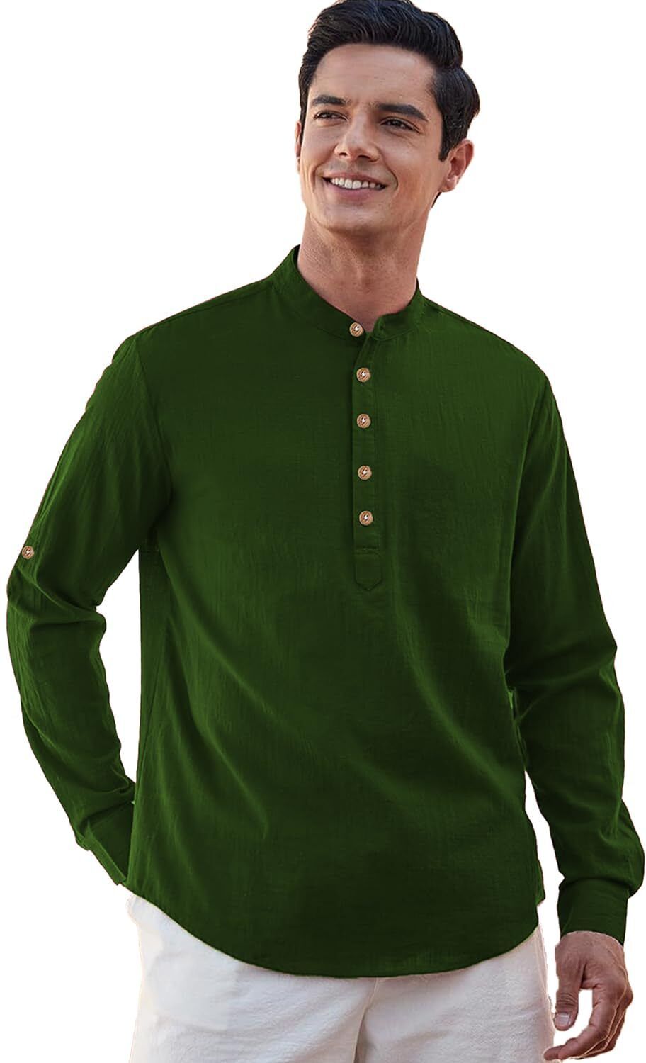 vimasutii genzzz Solid Cotton Blend Straight Kurta for Men-picture-24
