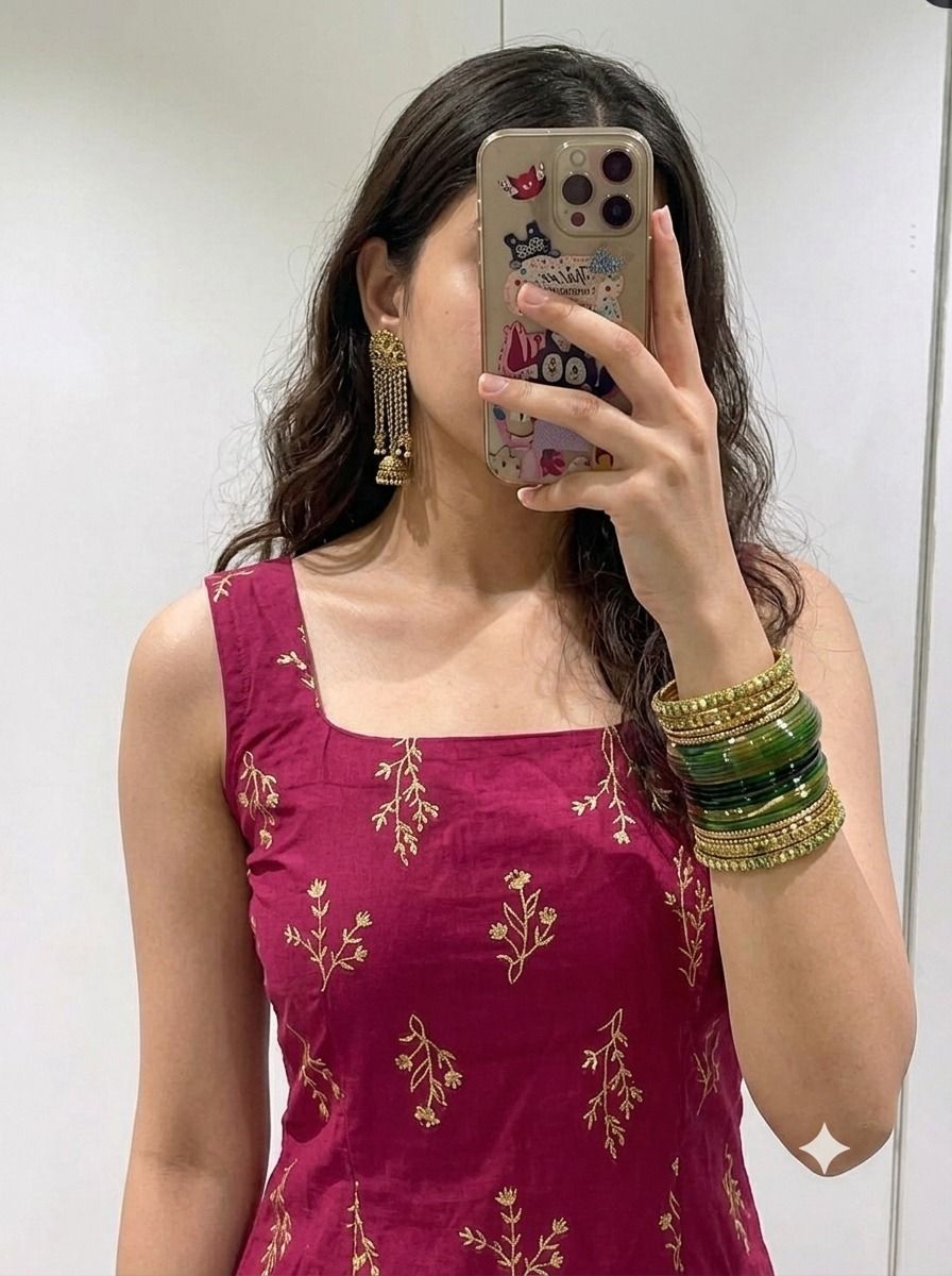 Floral Print Pure Cotton Straight Kurta for Women-image-32