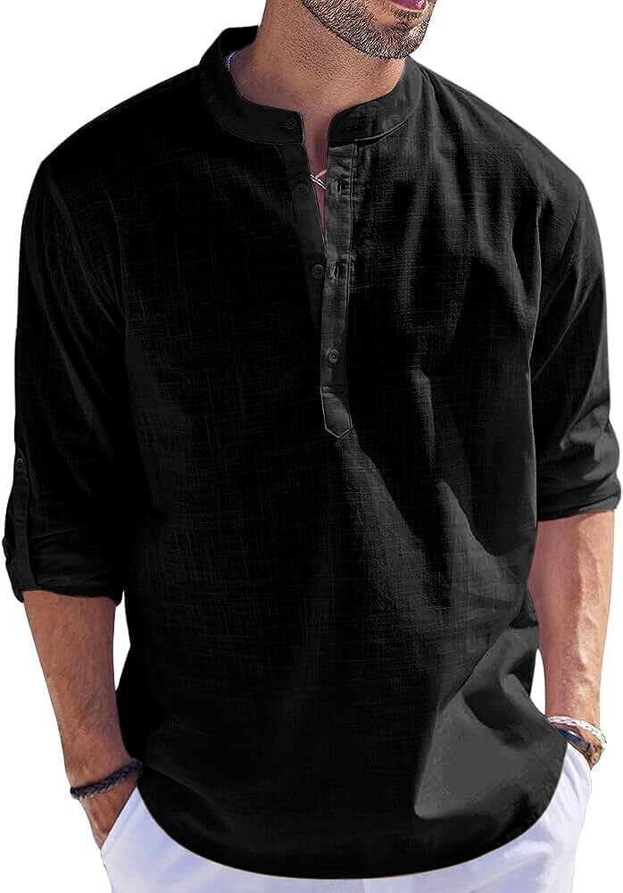 amritenterprise Solid Cotton Blend Straight Kurta for Men-picture-22