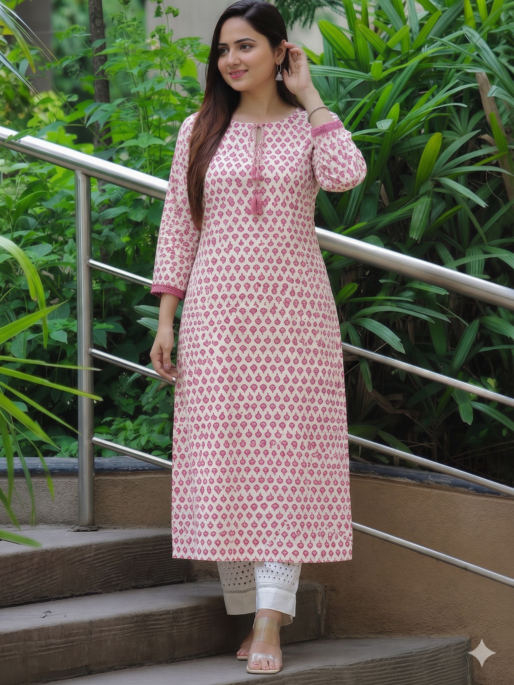 sa rasa Printed Viscose Rayon Straight Kurta for Women-picture-19