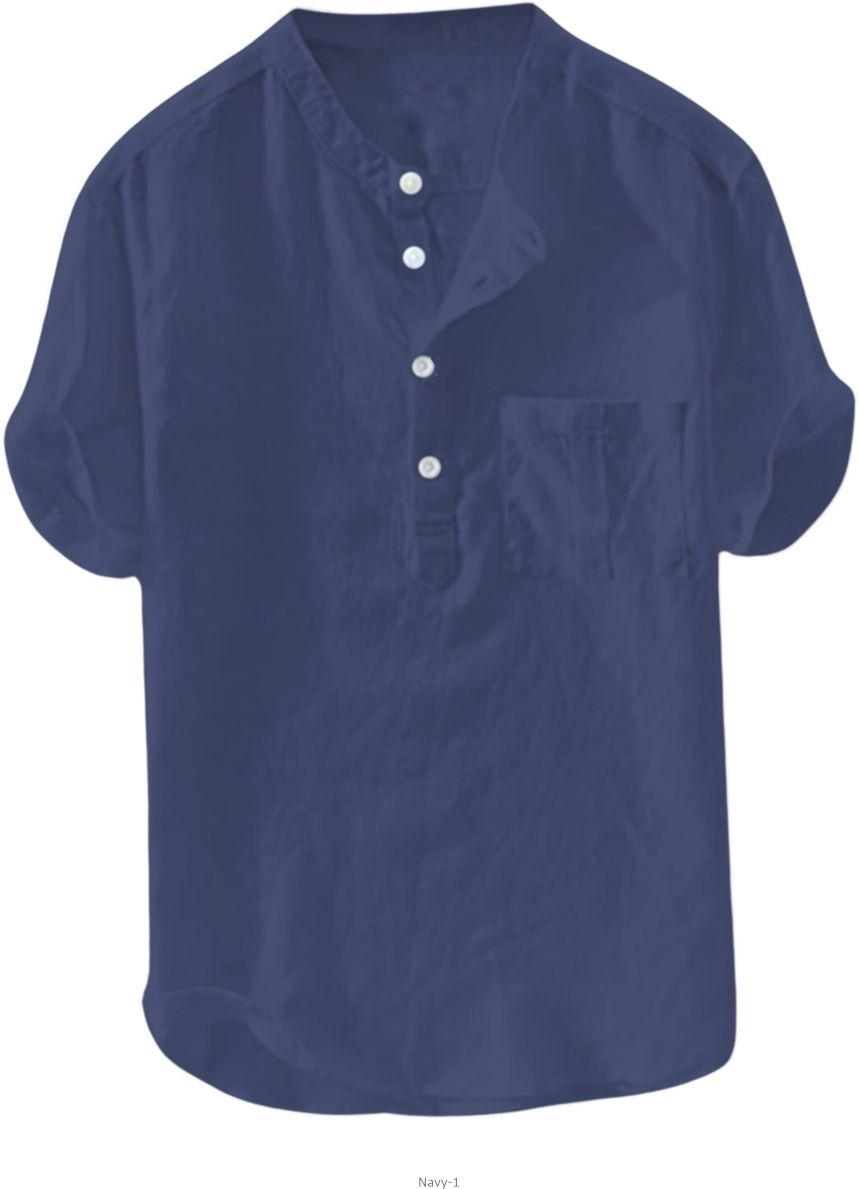 bollywood designer Men Solid Pure Cotton Straight Kurta-picture-16