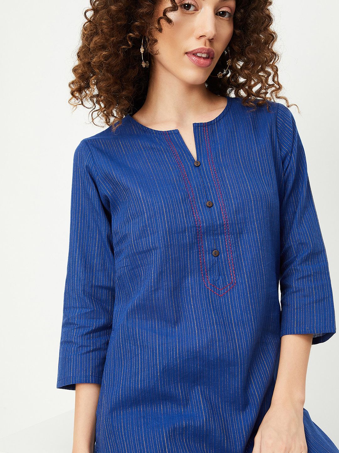 max Women Printed Pure Cotton A-line Kurta-picture-16