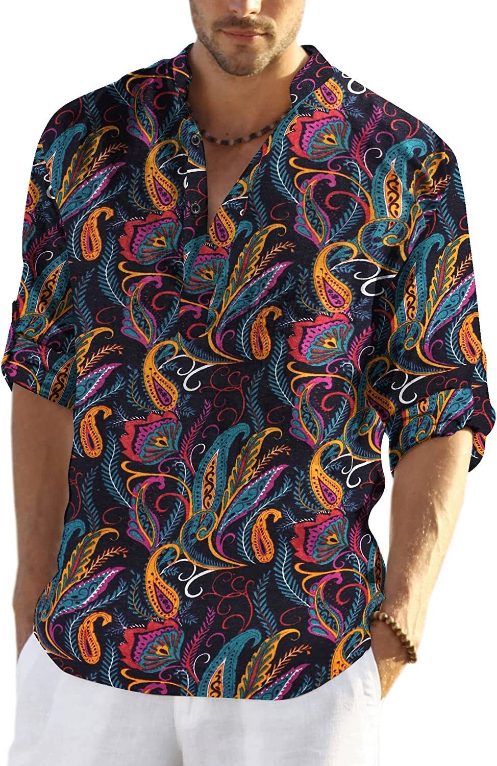 zartha Men Printed Cotton Blend Straight Kurta-picture-20
