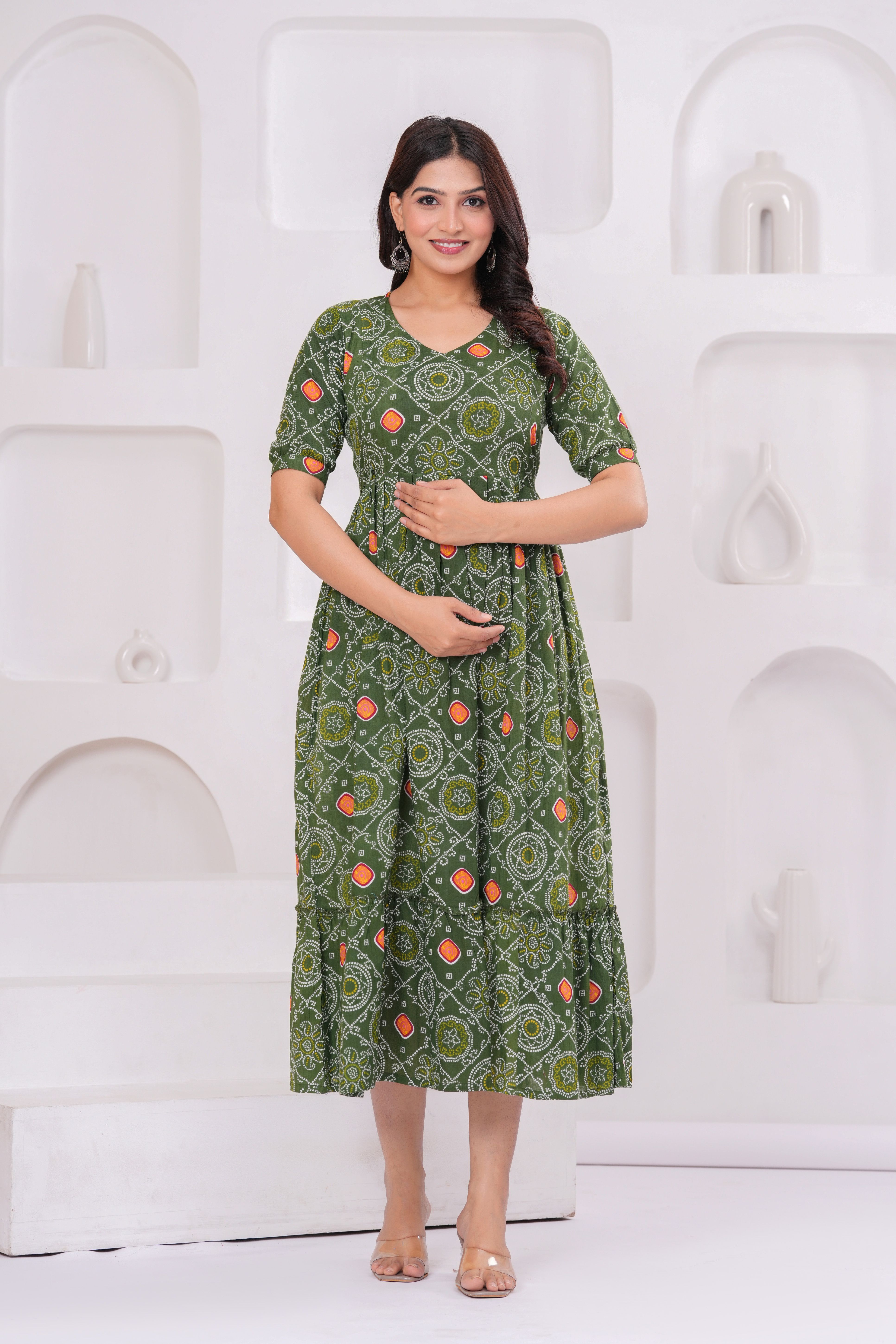 divastri Printed Pure Cotton Stitched Anarkali Gown-picture-37