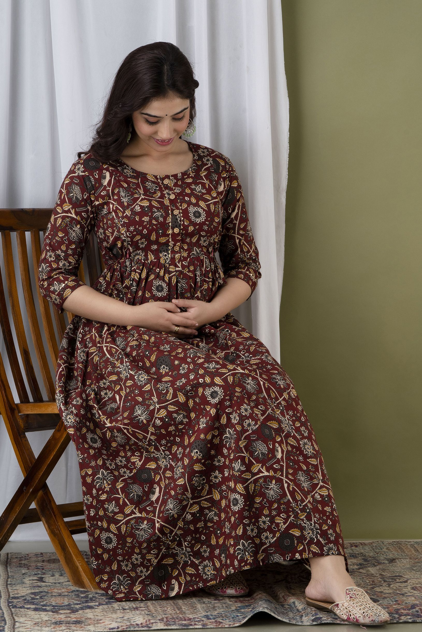 mialo fashion Printed Rayon Blend Stitched Anarkali Gown-picture-14