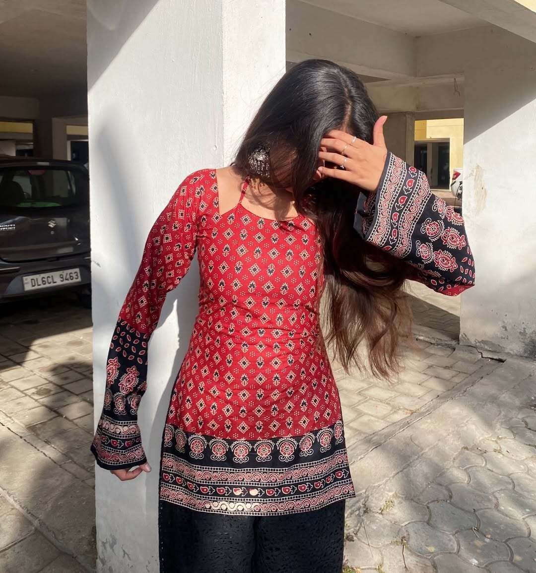 Printed Viscose Rayon Tunic Kurta for Women-image-20