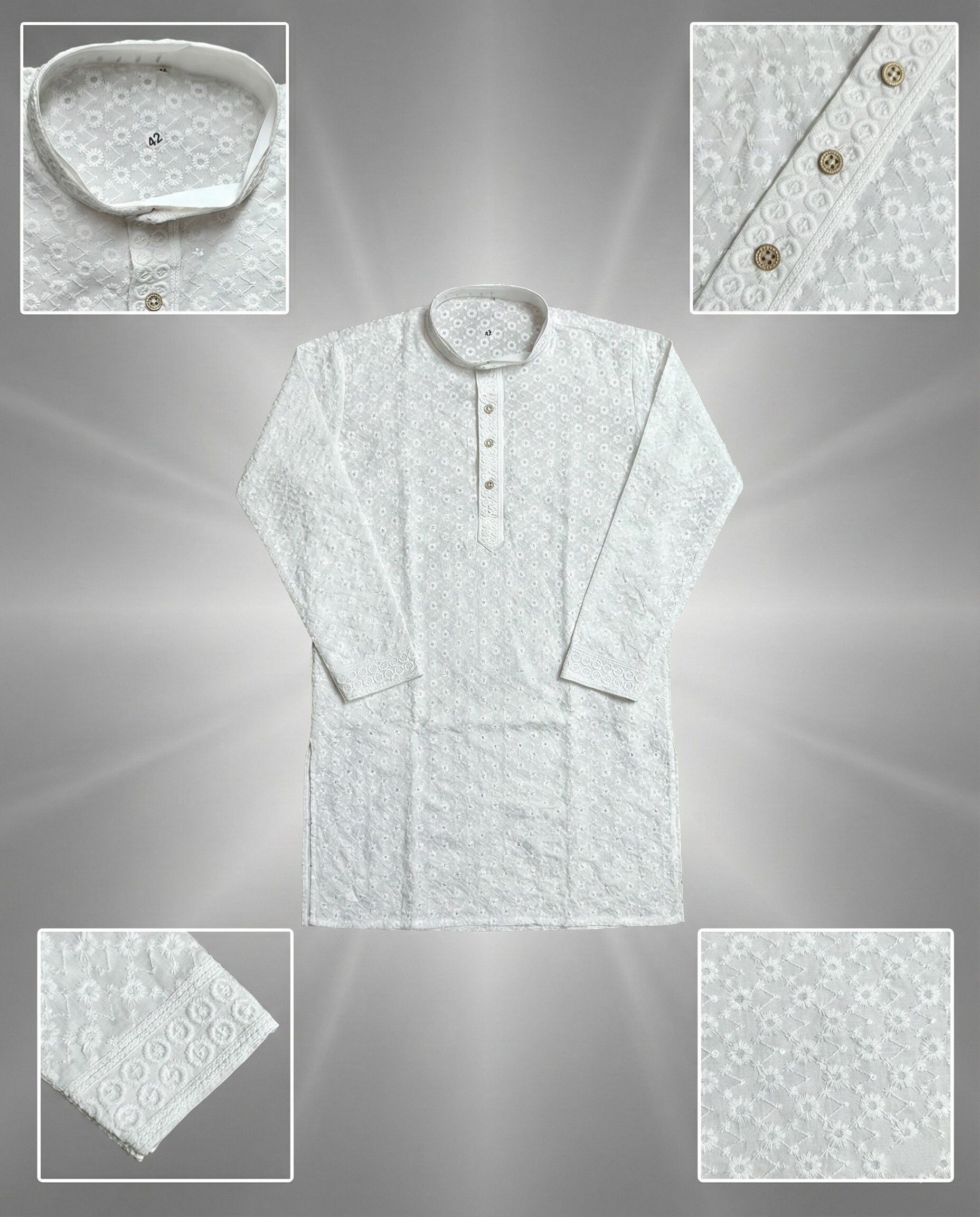 jilani traders Men Viscose Rayon Kurta Pyjama Set-picture-21