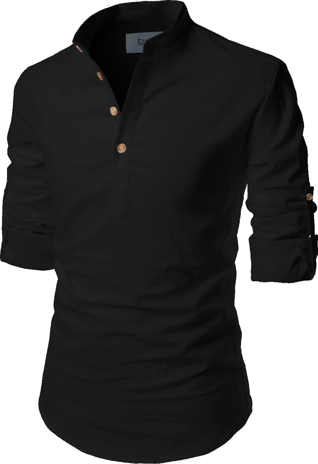 amritenterprise Solid Cotton Blend Straight Kurta for Men-picture-34