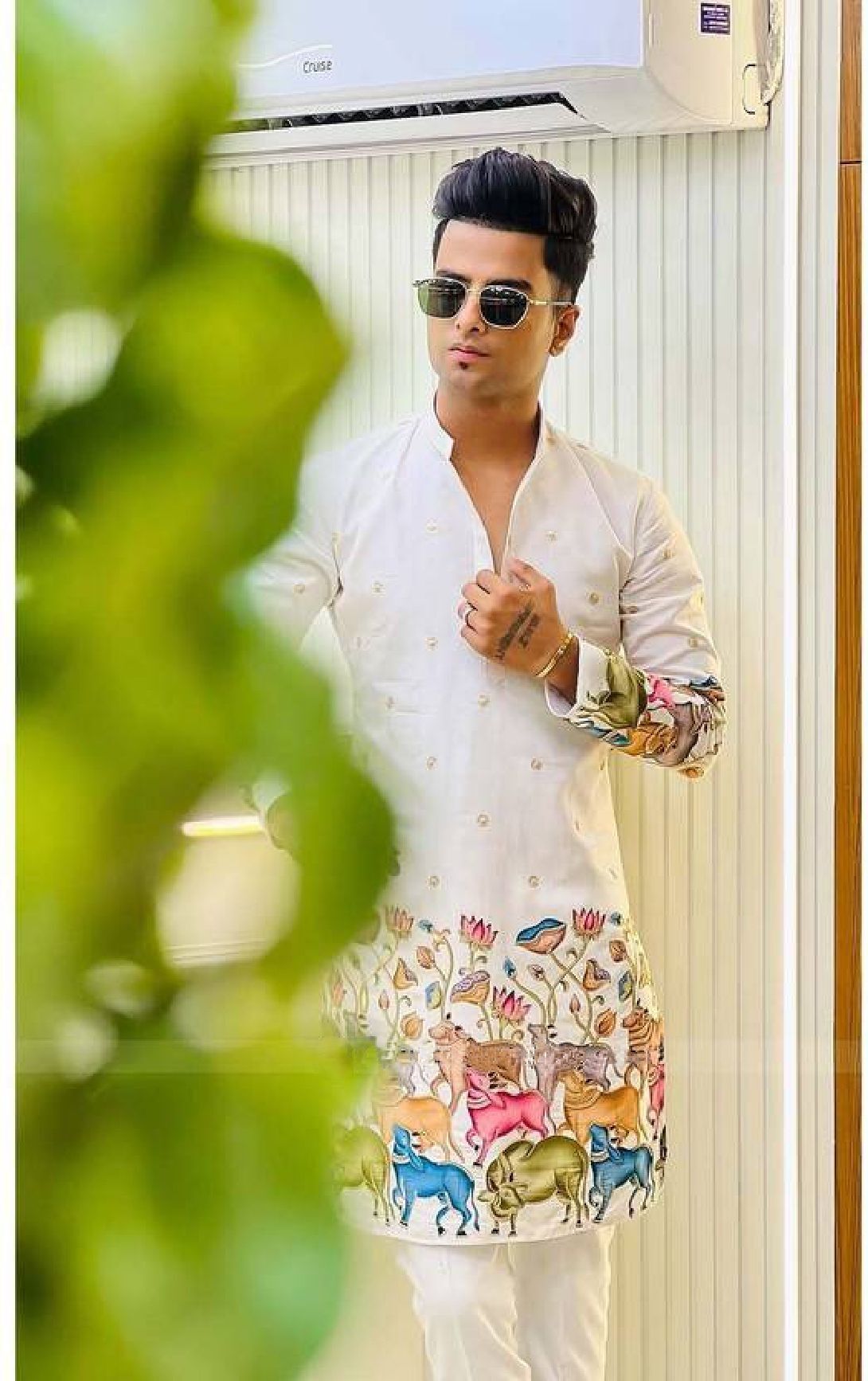 Men Printed Cotton Blend Ethnic Dress-image-6