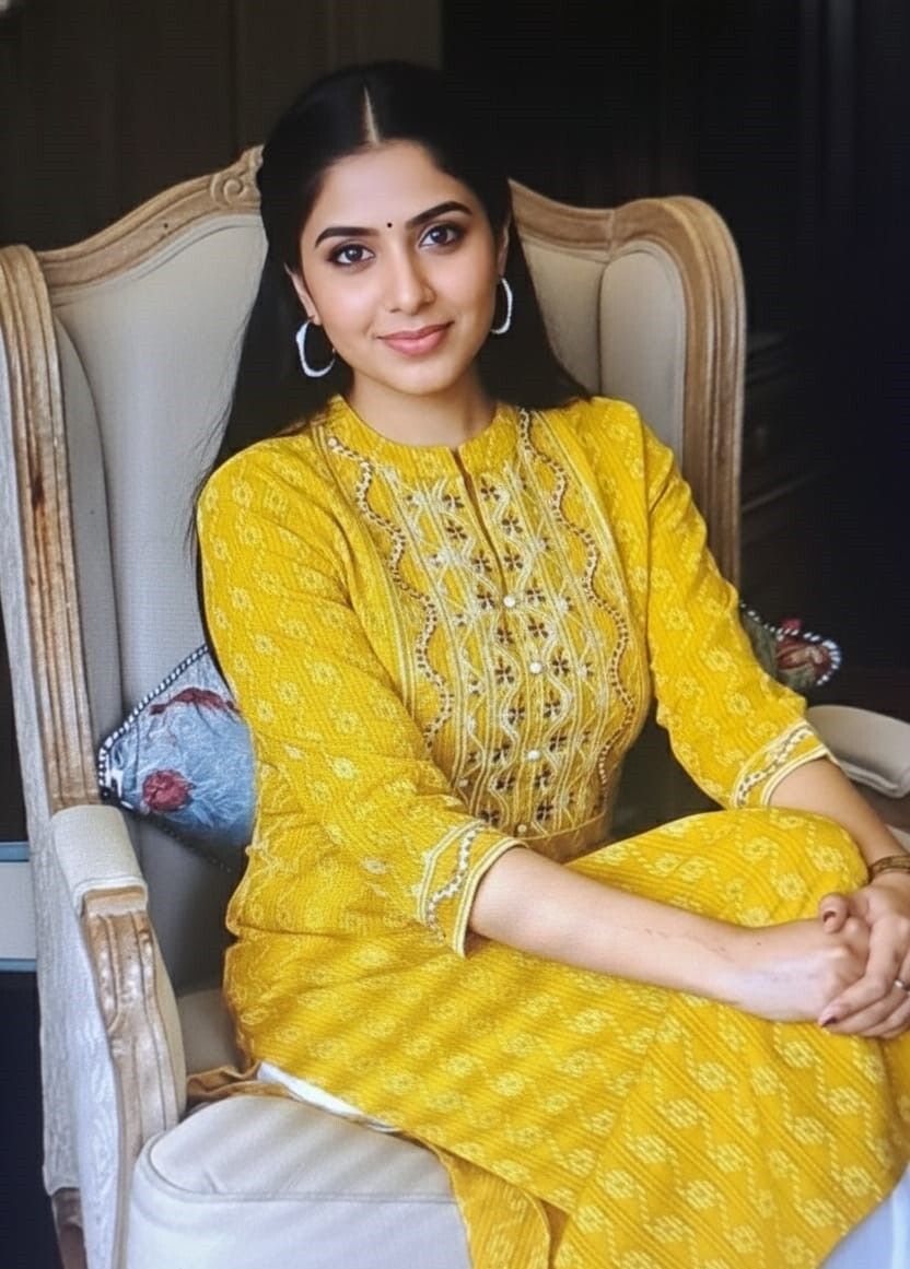 Women Embroidered Khadi Cotton Straight Kurta-image-20