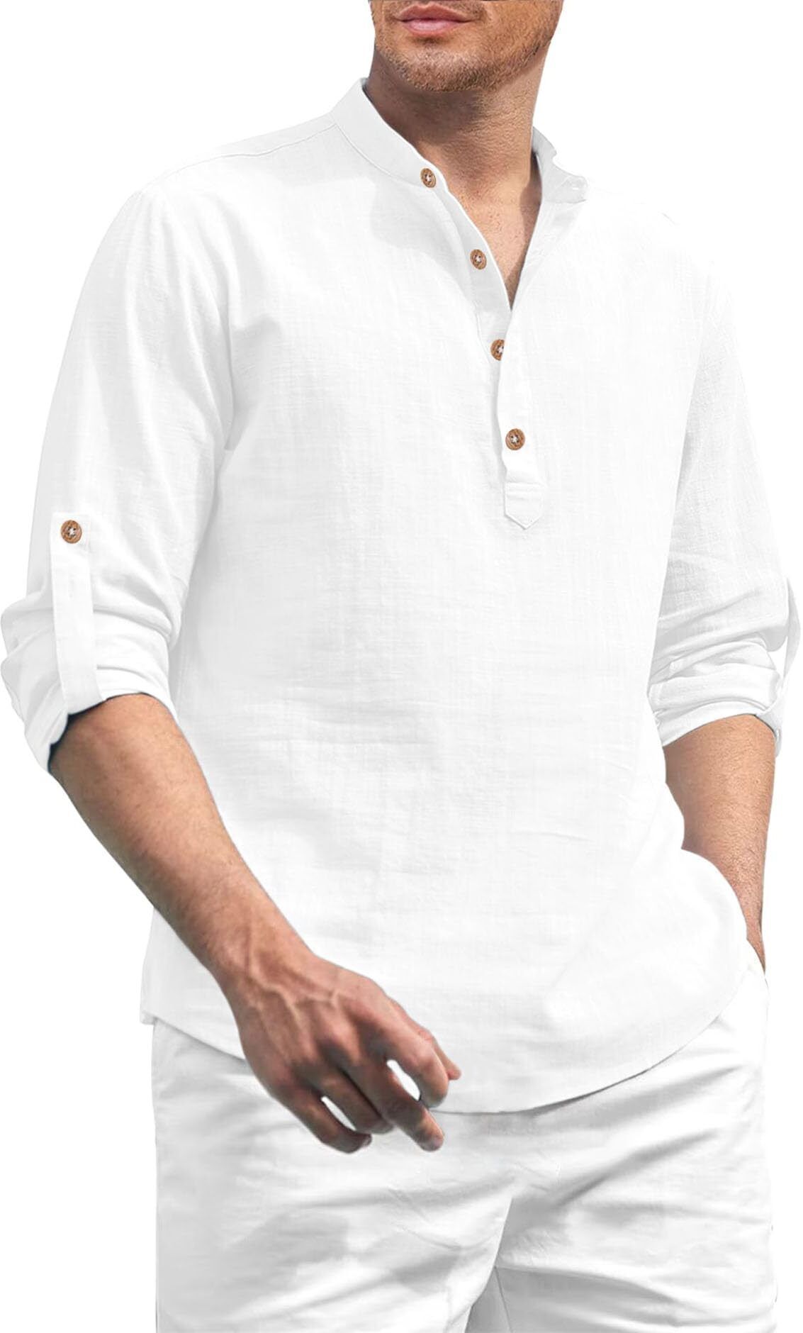 amritenterprise Pack of 2 Solid Pure Cotton Straight Kurta for Men-picture-18