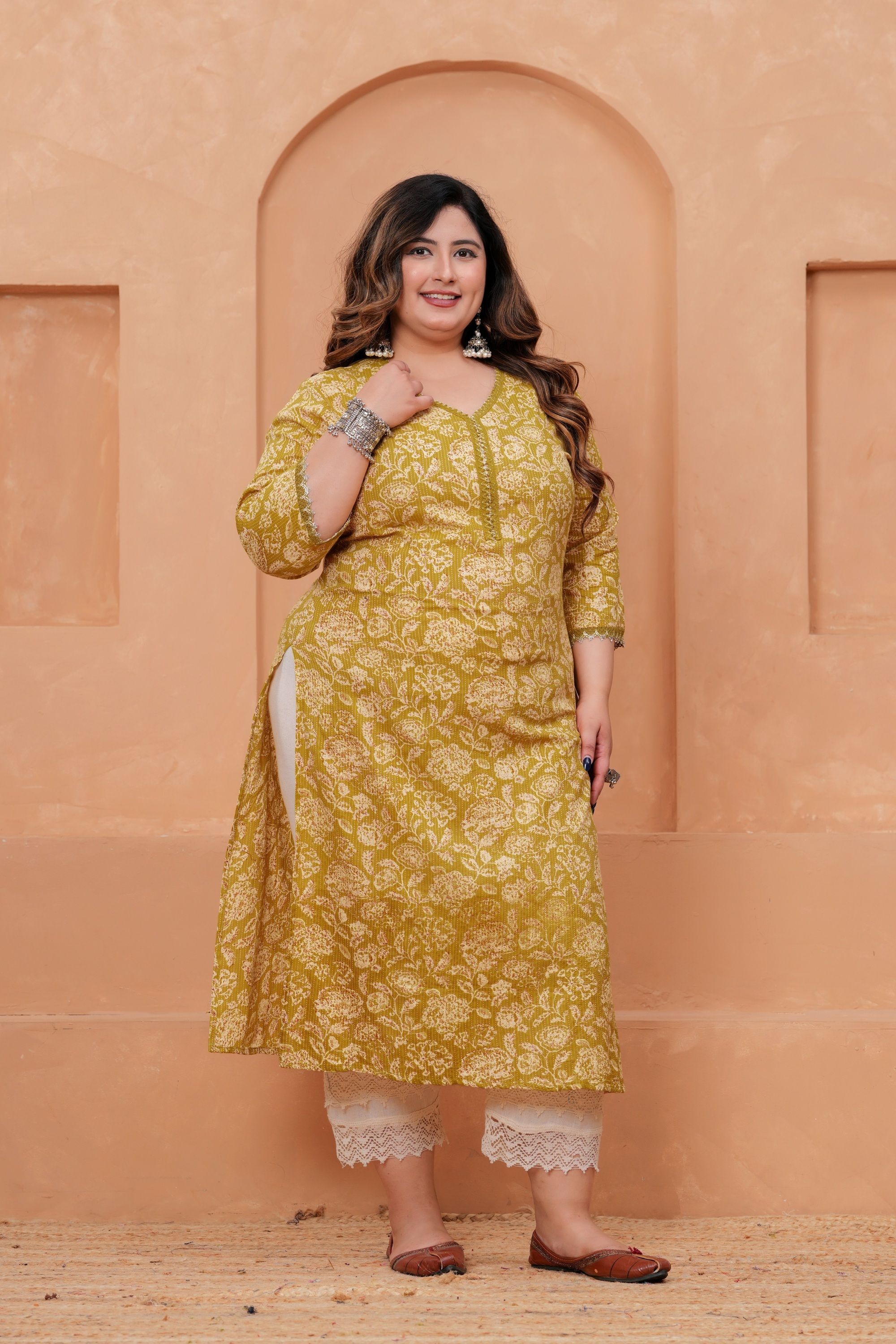 labuly Printed Pure Cotton Straight Kurta for Women-picture-12