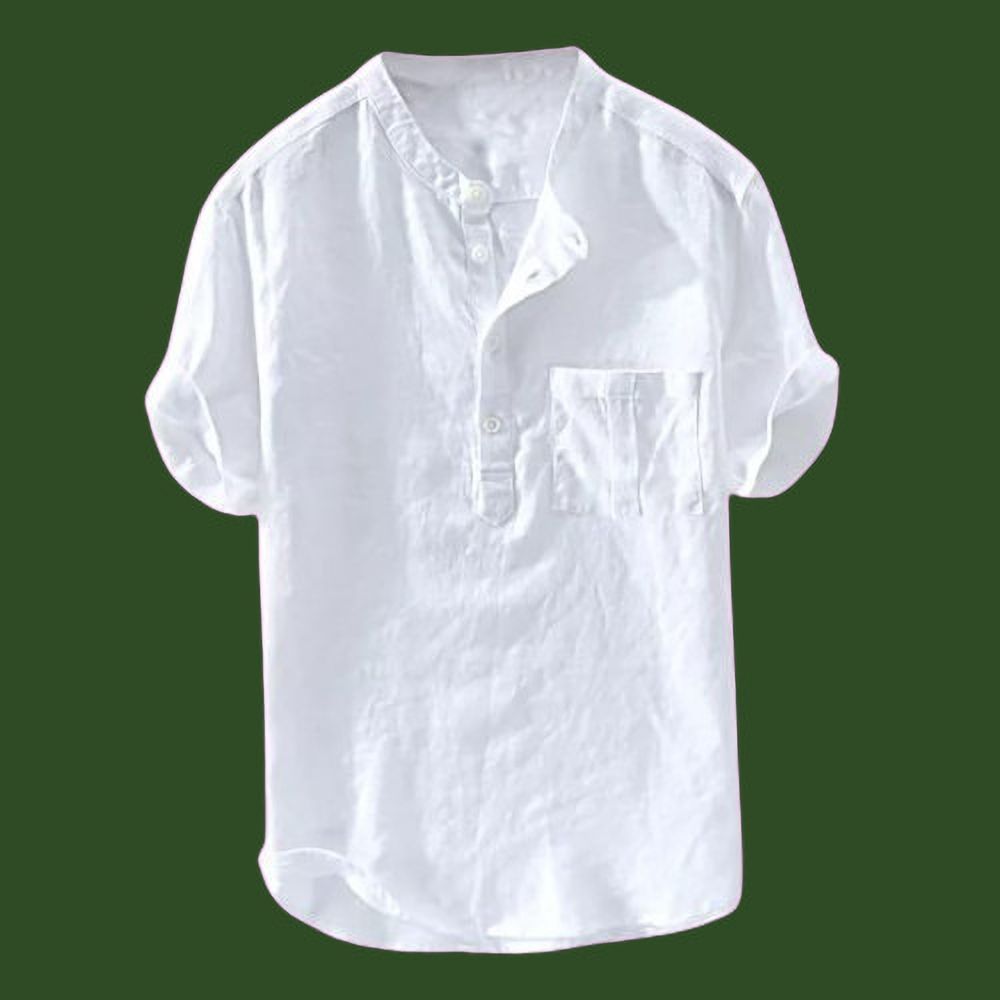 gainell Men Solid Cotton Blend Straight Kurta-picture-12