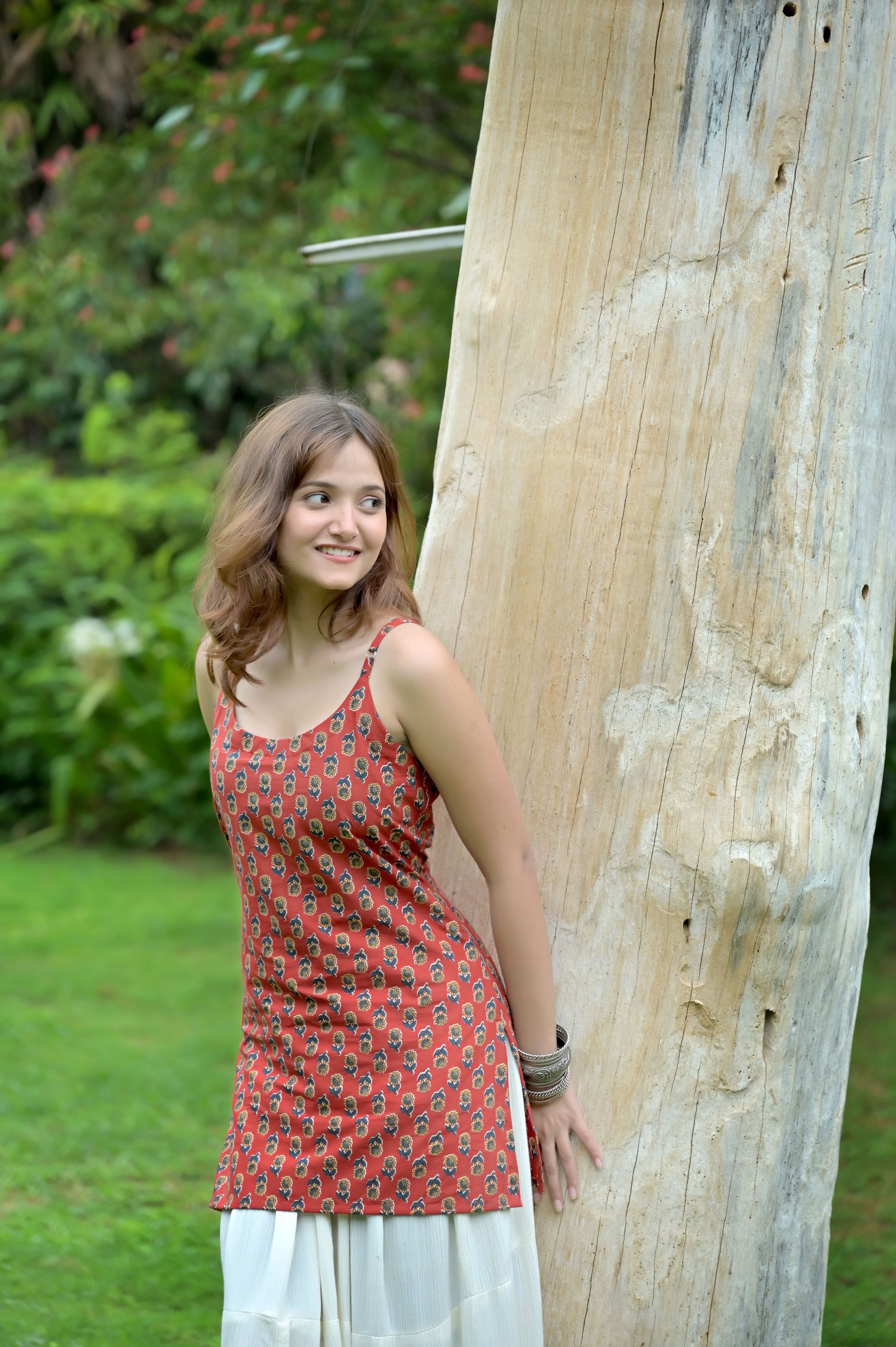 Printed Cotton Blend Straight Kurta for Women-image-47