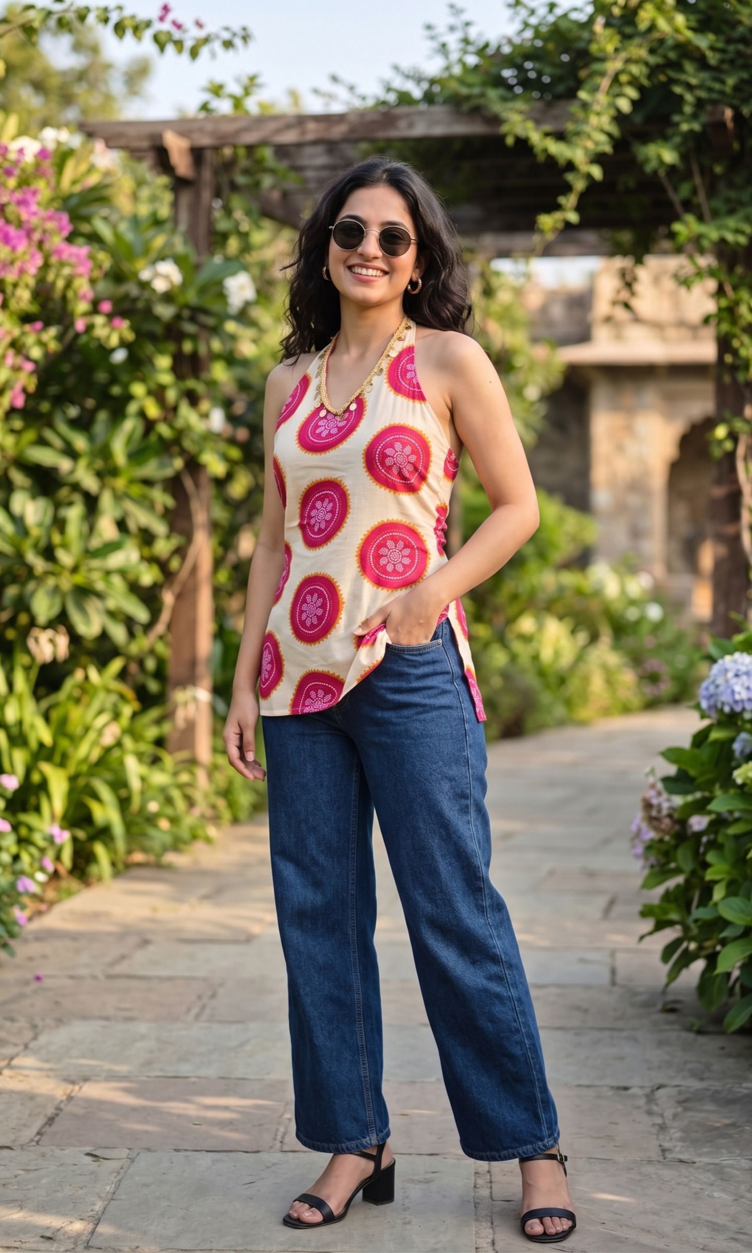 Printed Viscose Rayon Straight Kurta for Women-image-37