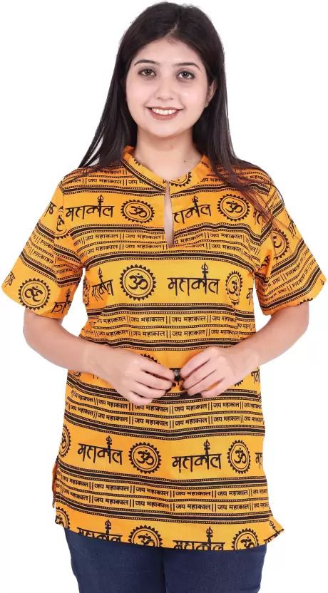 Women Printed Cotton Blend Ethnic Dress-image-40
