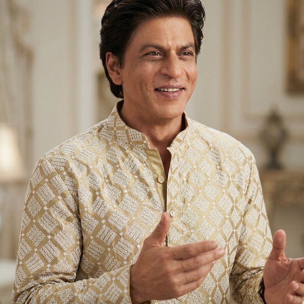 Embroidered Viscose Rayon Straight Kurta for Men-image-5