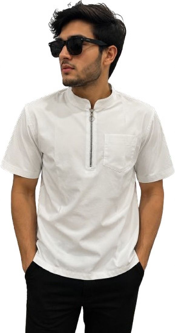 zakod Solid Cotton Blend Straight Kurta for Men-picture-48