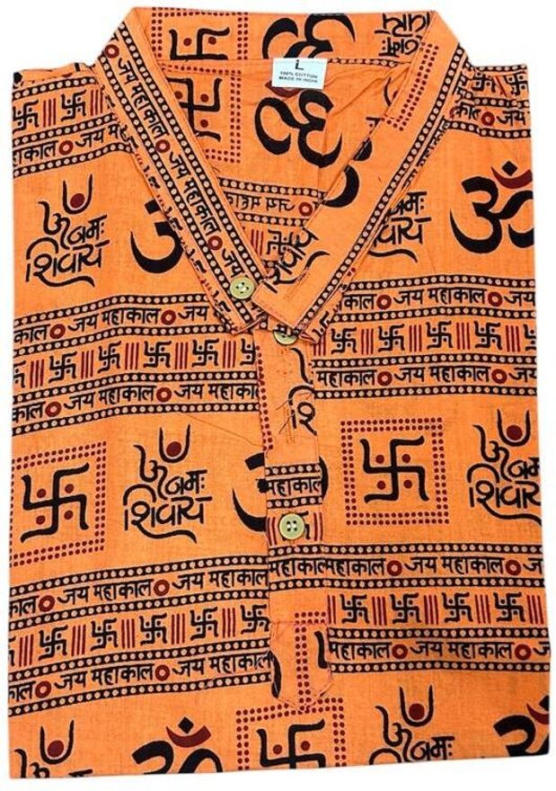 niak Men Printed Pure Cotton Straight Kurta-picture-13