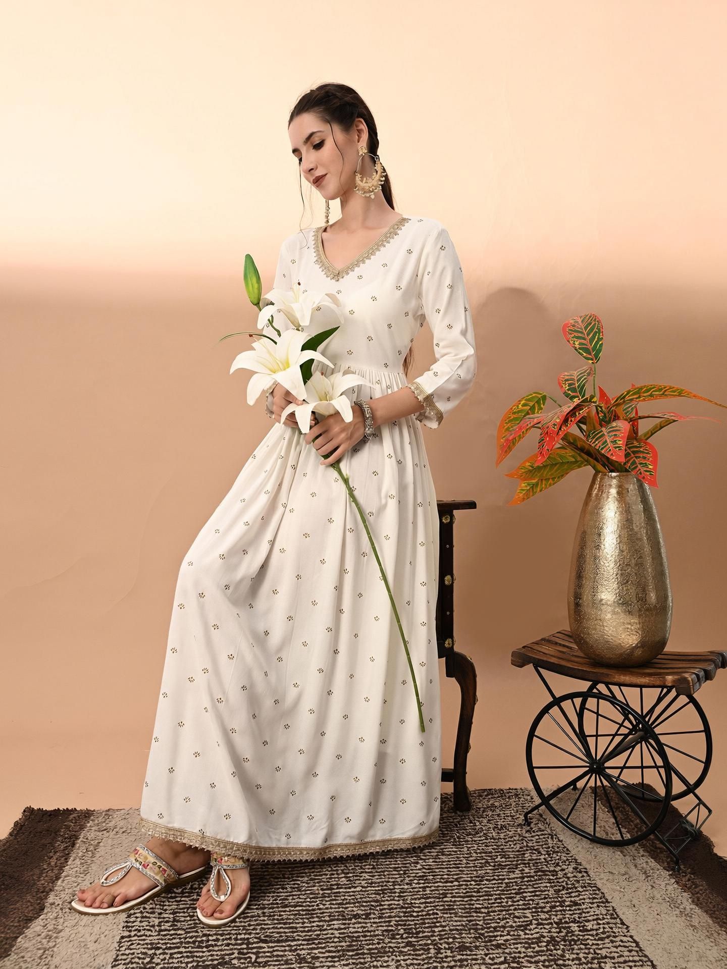 Women Viscose Rayon Kurta Set-image-43