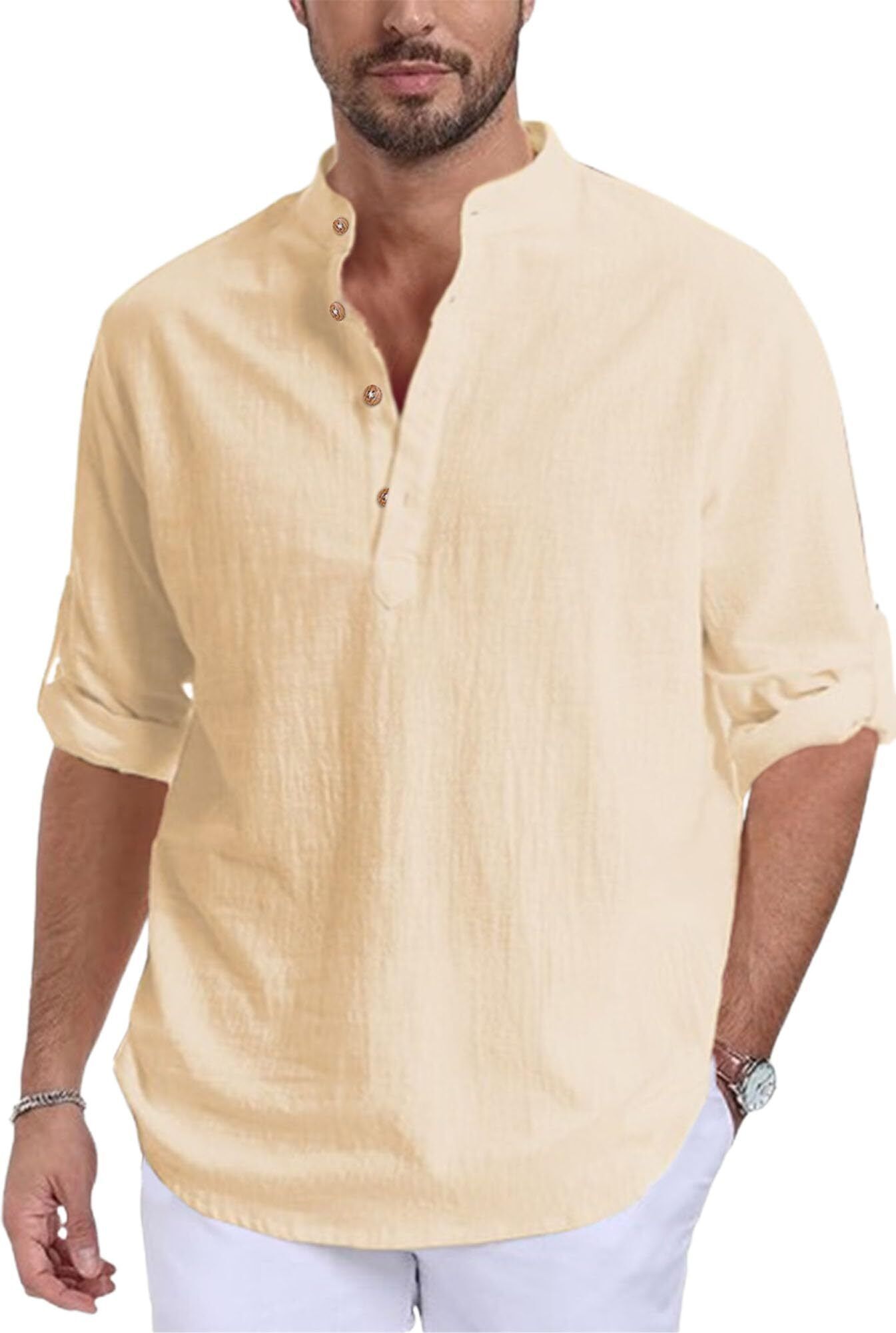 amritenterprise Pack of 2 Solid Pure Cotton Straight Kurta for Men-picture-46