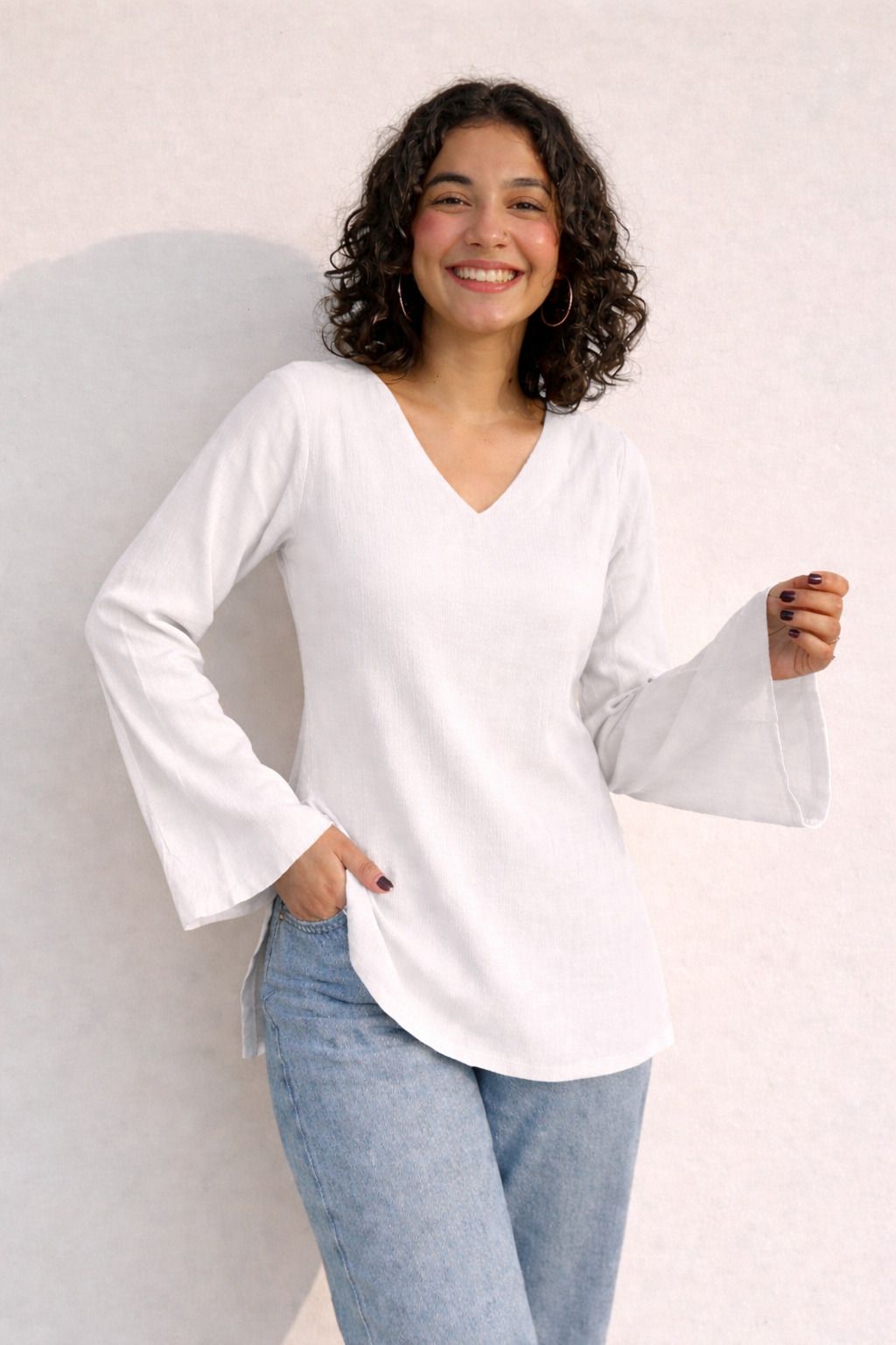 Solid Viscose Rayon Straight Kurta for Women-image-47