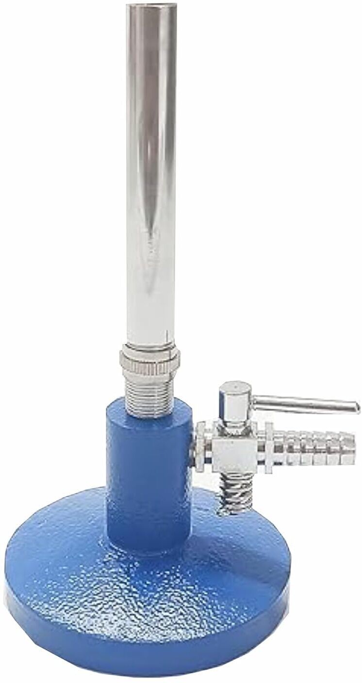 aishimpex Bunsen Burner with Stop Cock and Brass Pipe Laboratory Bunsen Burner-picture-30
