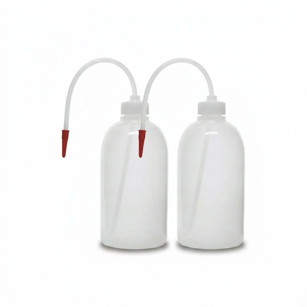 agjars Polypropylene Wash Bottle 250ml SET OF 2 flexible Dropping tube for chemistry Laboratory Dropper Bottle-picture-48