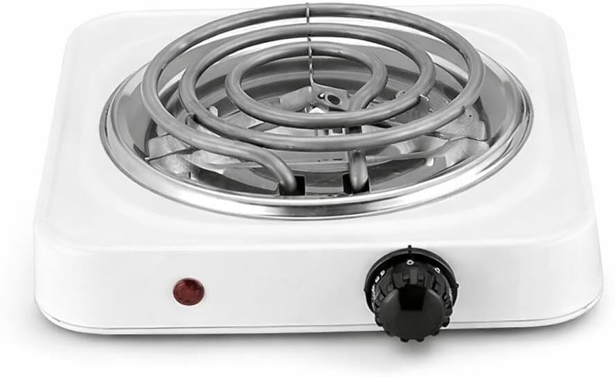 wellberg Single Burner Electric Cooking Heater 1000W with Temperature Control Electric Cooking Heater-picture-37