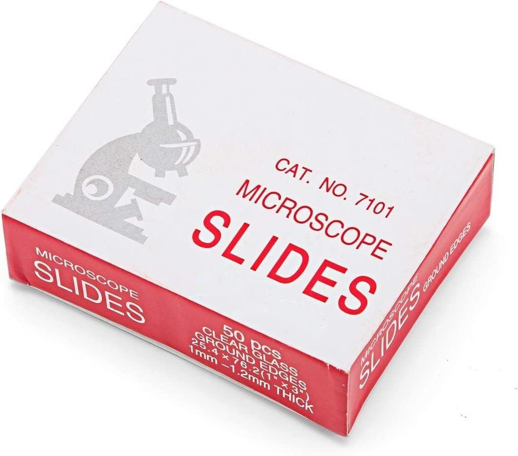 Microscopic Slide 25x 75 MM Pack of 50 PCS Microscope Slide Box-image-20