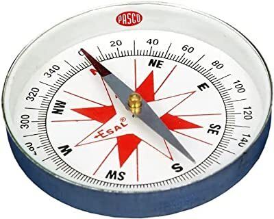 Lab magnetic Compass Set of 2 Compass