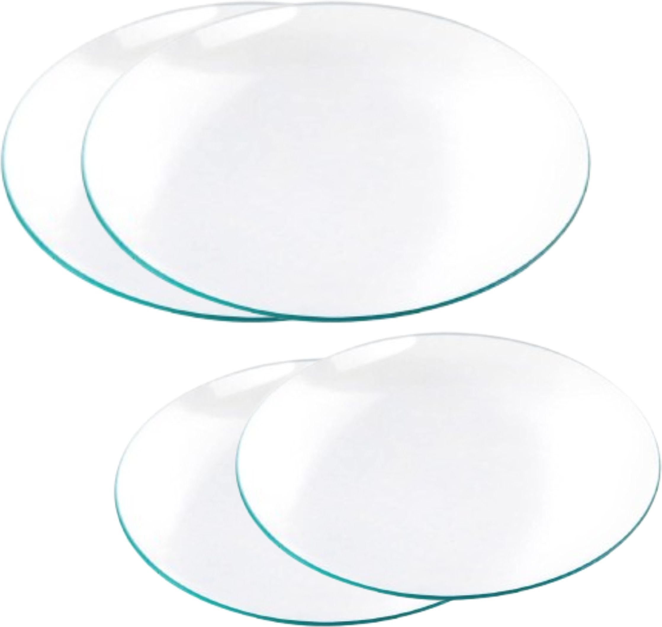 labxport Borosilicate Watch Glass 75mm & 50mm combo of set 4 for beakers Covering lab Use Laboratory Watch Glass-picture-17