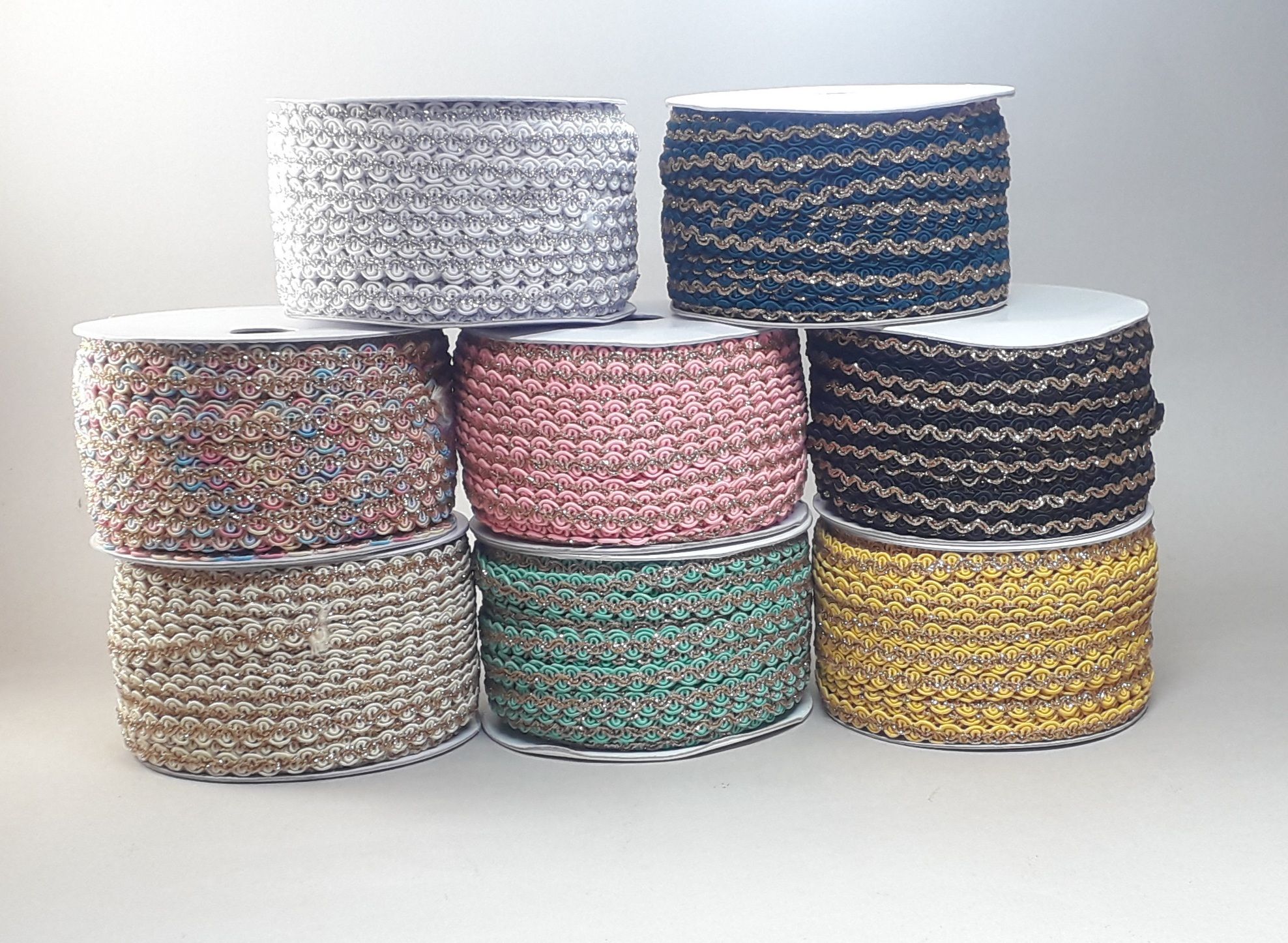 Lace 102 Border for Dresses, Sarees ,Blouses, Dupatta (8 x 3mit) Lace Reel