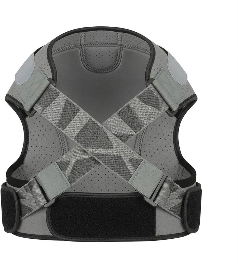 SS-GRY-ADJ-01 Women, Men Lacrosse Shoulder Pad-image-23