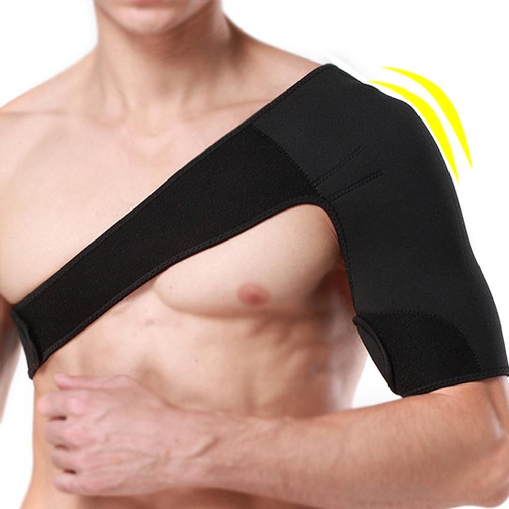 LEFT SHOULDER SUPPORT Brace Men, Women, Girls, Boys Lacrosse Shoulder Pad-image-15