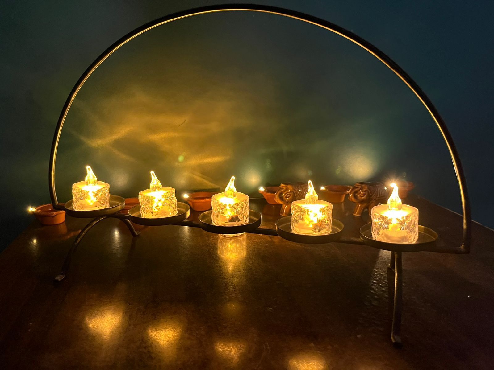 aaravi lifestyle 27 cm Lamp Base-picture-34