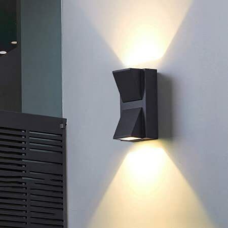 LED Outdoor Lamp Warm Whit K Type Wall Lights Lamp Shade