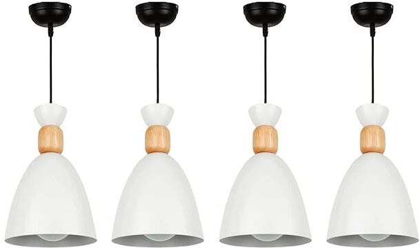 (pack of 4)Hanging Shade Light, White, Hanging Lights (Pendant Lights) Lamp Shade-image-19